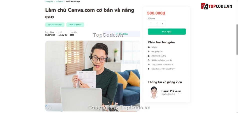Web khóa học,Web tối ưu,khóa học,chuẩn seo,web đẹp